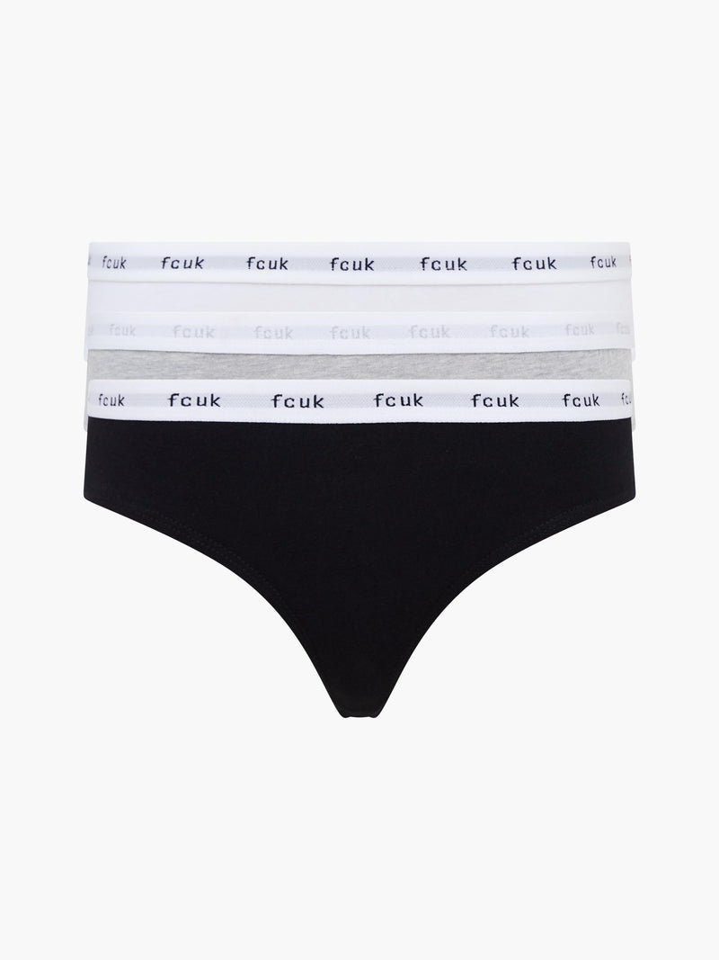 3 Pack FCUK Thongs