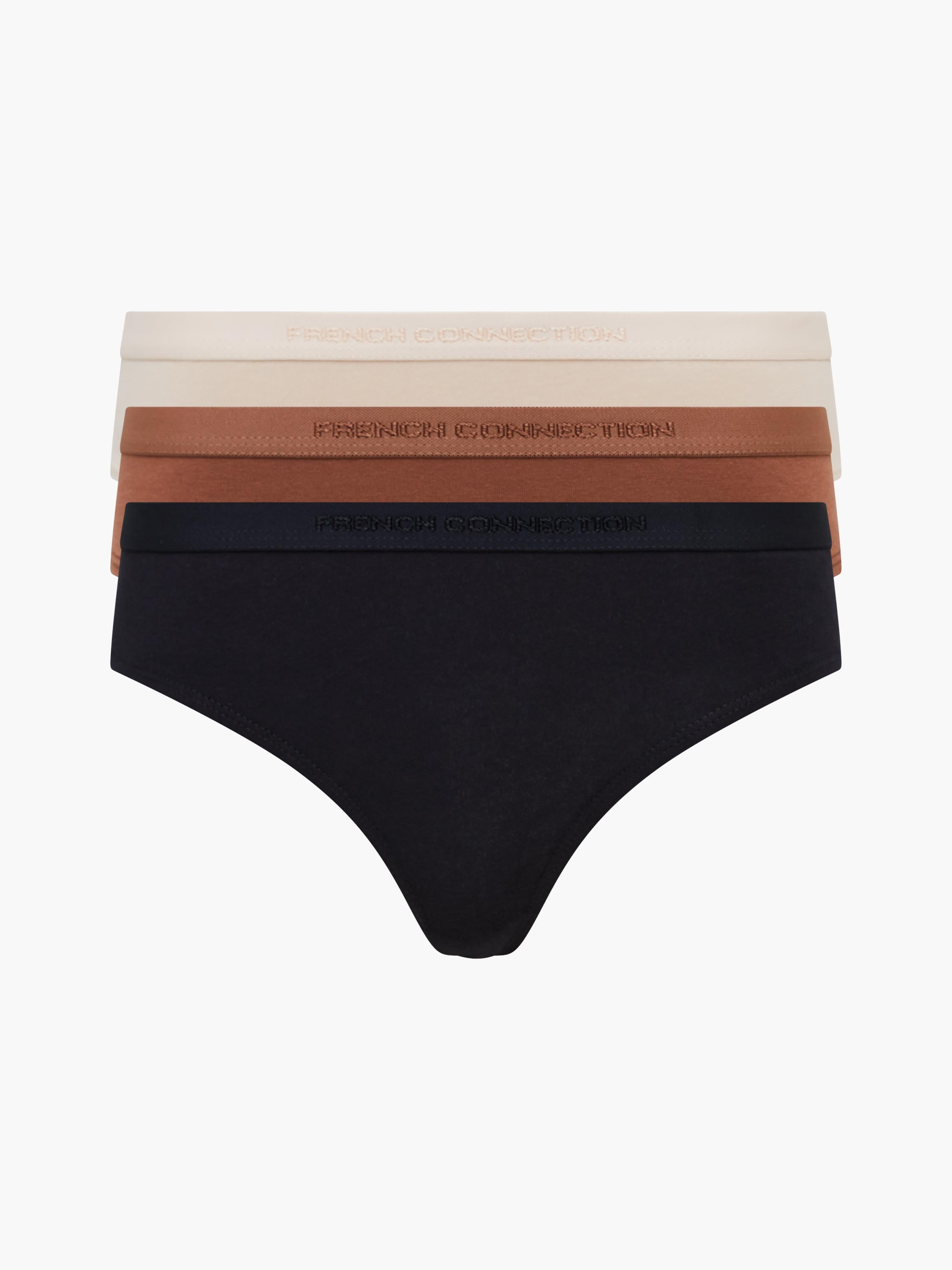 3 Pack French Connection Thongs