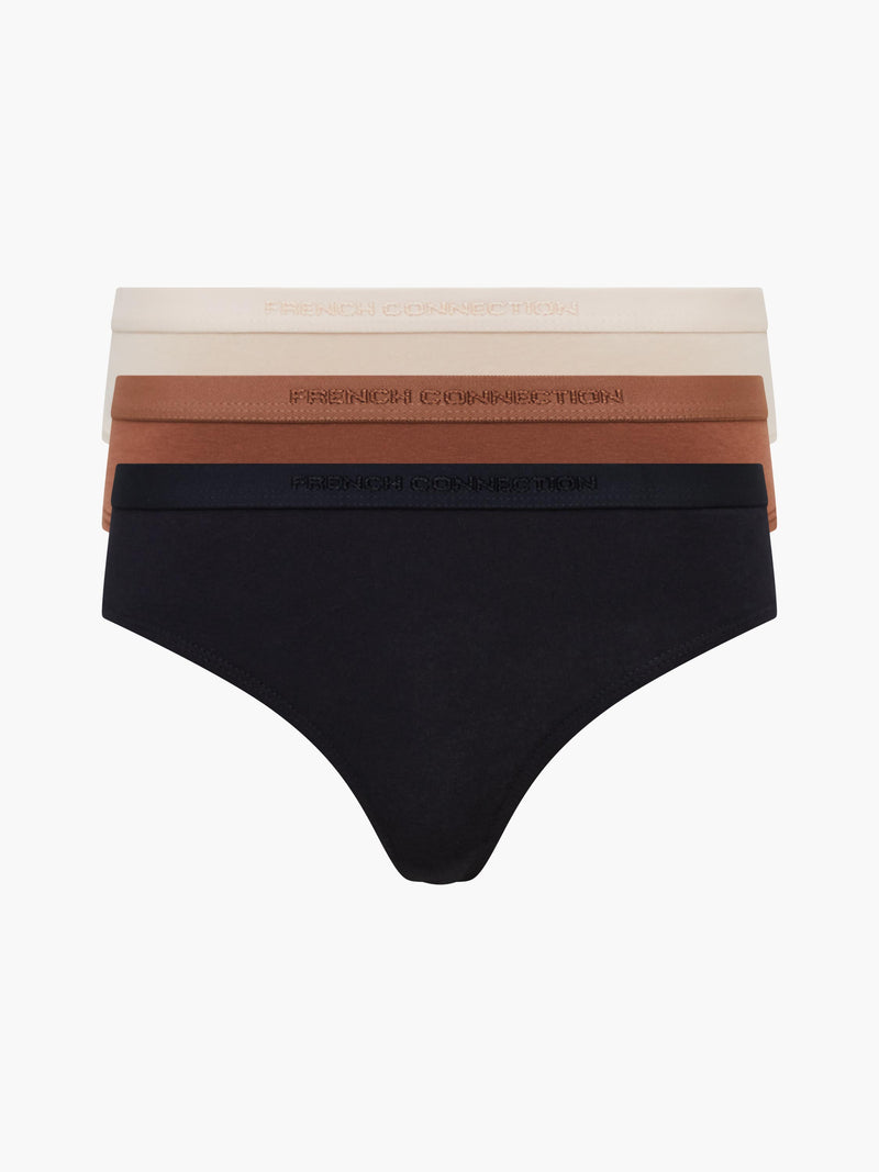 3 Pack French Connection Thongs