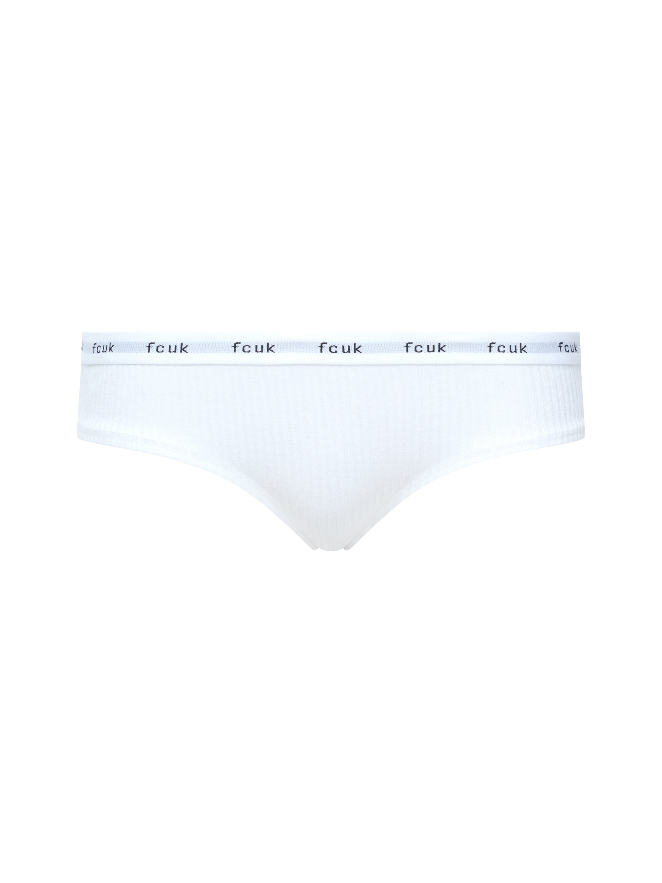 FCUK 3 Pack Ribbed Briefs