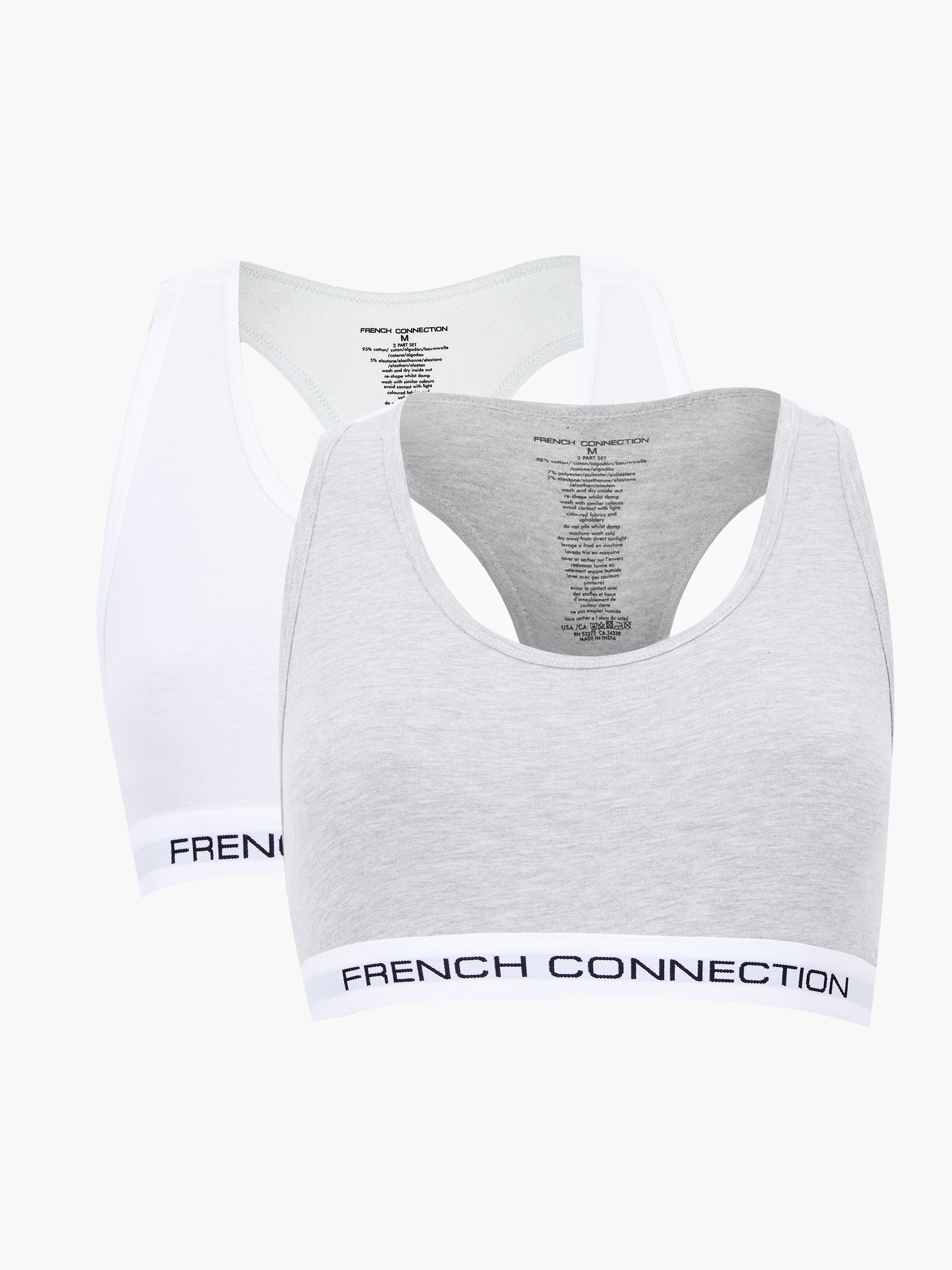 French Connection 2 Pack Crop Top