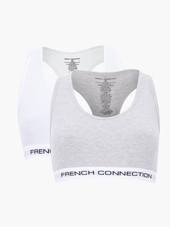French Connection 2 Pack Crop Top