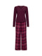 Ribbed Check Pyjama Set
