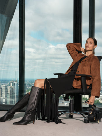 Laney Faux Suede Jacket