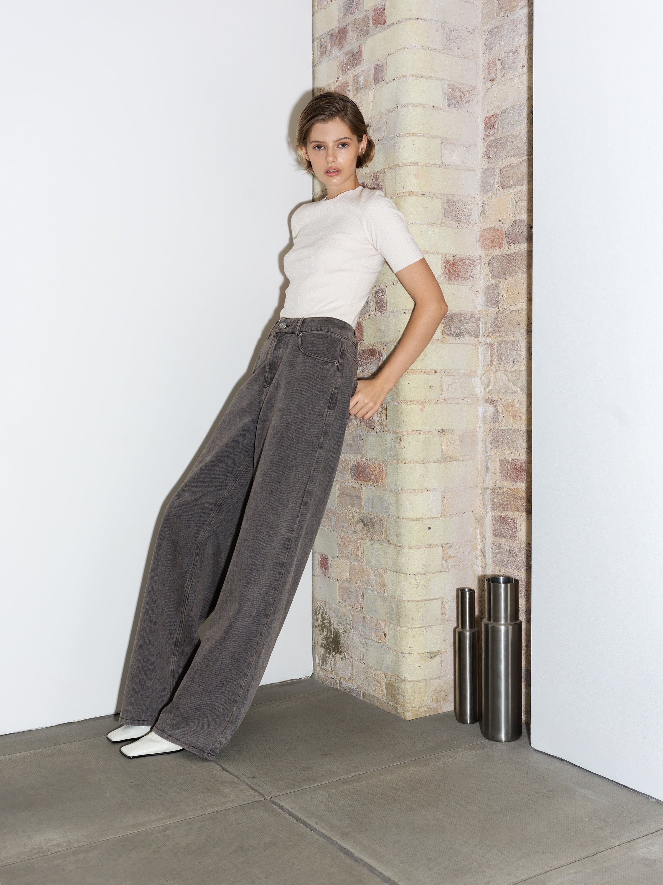 Dallas Denim Straight Leg Jeans