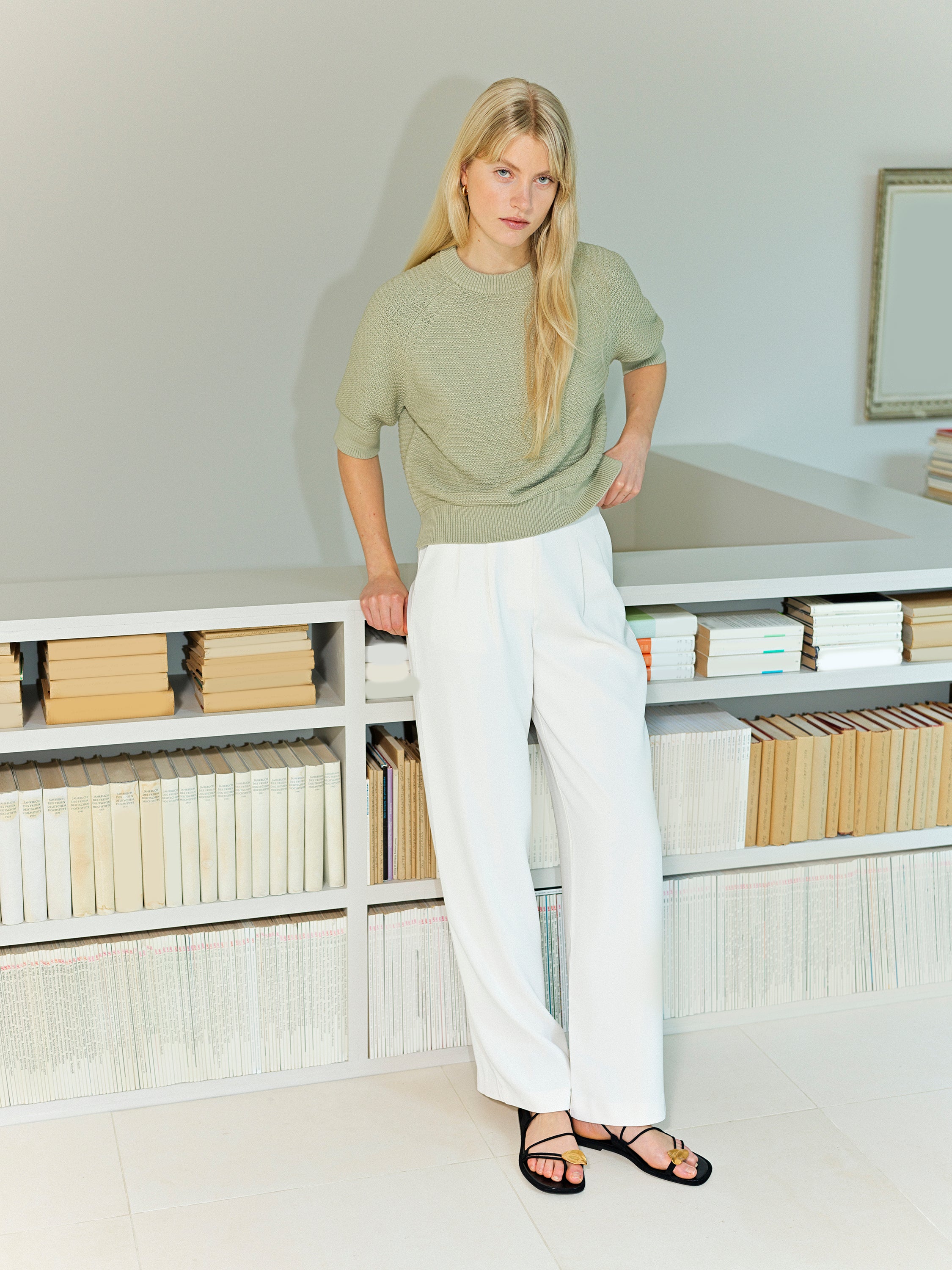 Lily Crew Neck Short Sleeve Jumper