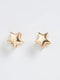 Solid Star Huggie Earrings