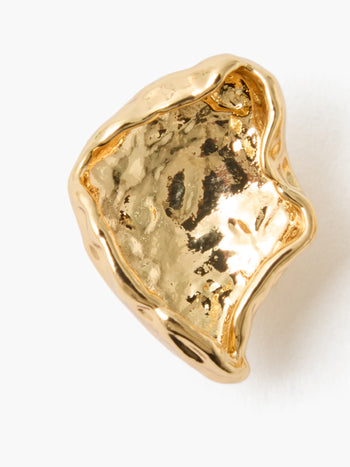 Molten Mini Square Stud Earrings