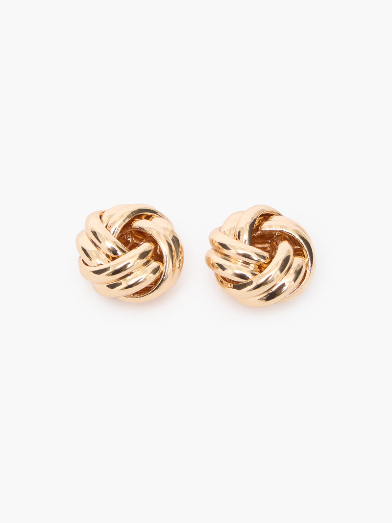 Small Knot Stud Earrings