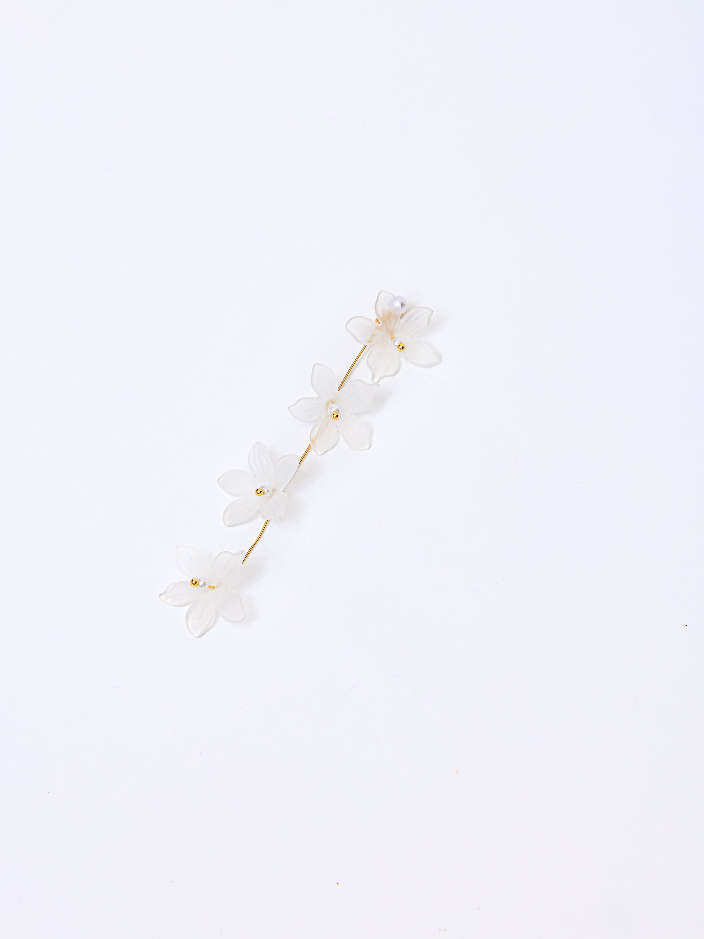 Cascade Floral Drop Earrings