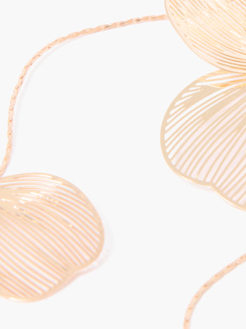 Cascading Floral Necklace