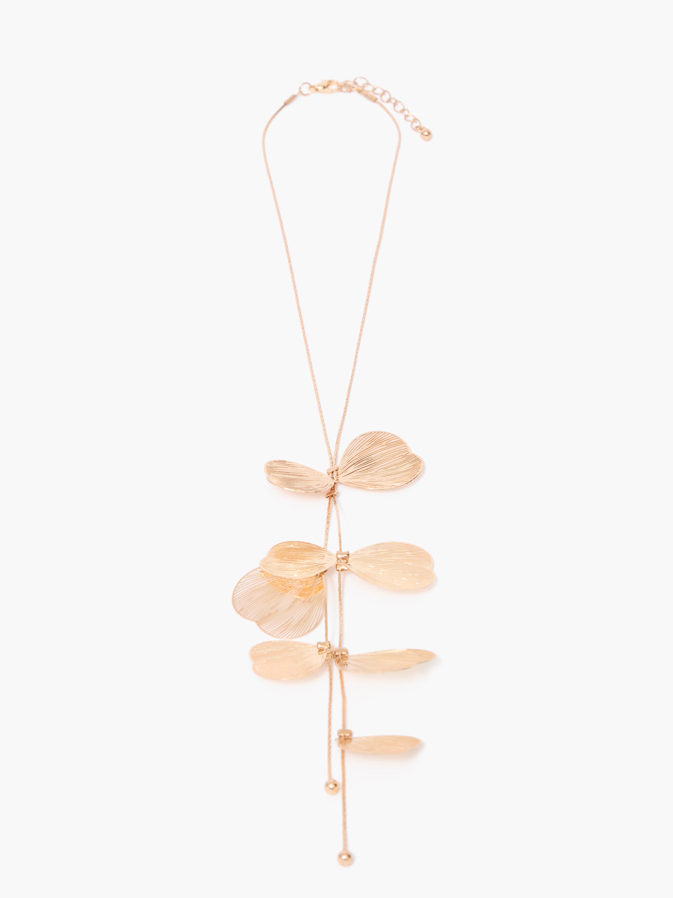 Cascading Floral Necklace