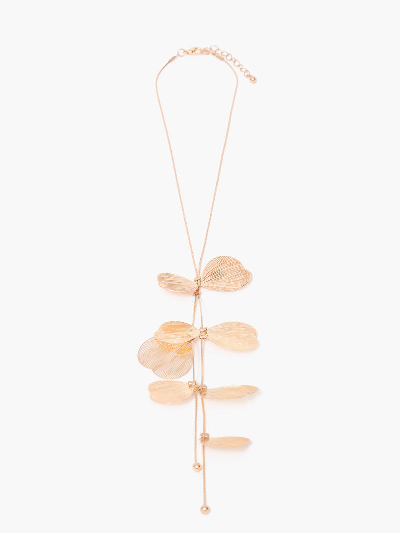 Cascading Floral Necklace