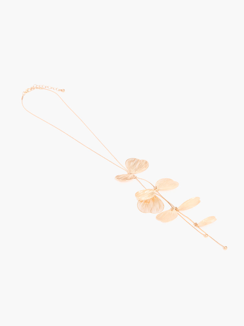 Cascading Floral Necklace