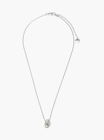 Sculptural Bean Pendant Necklace