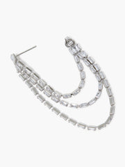 Fringe Swing Crystal Earrings