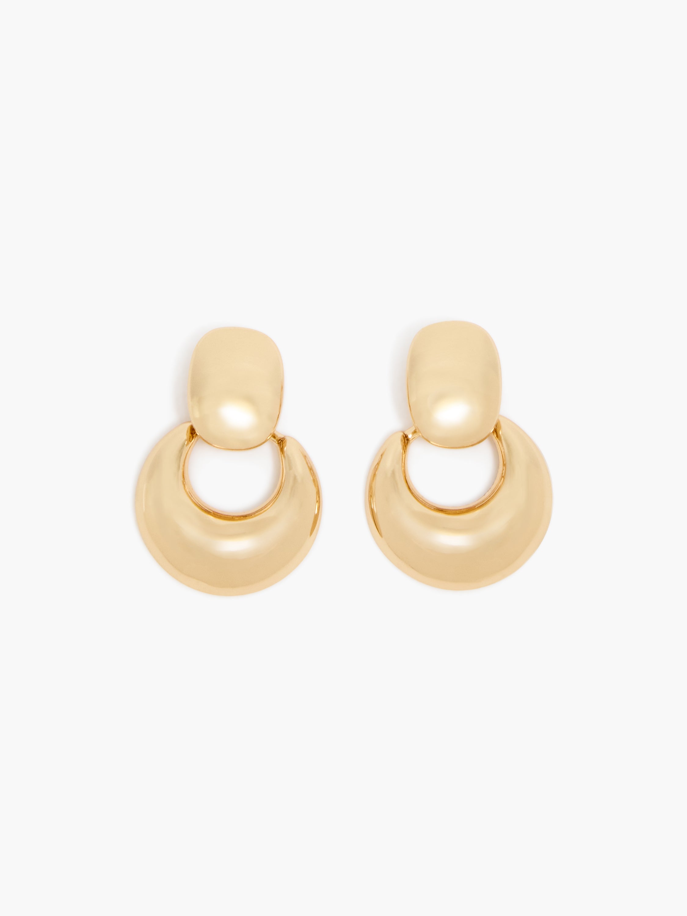 Small Door Knocker Earrings