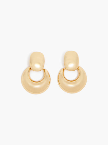 Small Door Knocker Earrings