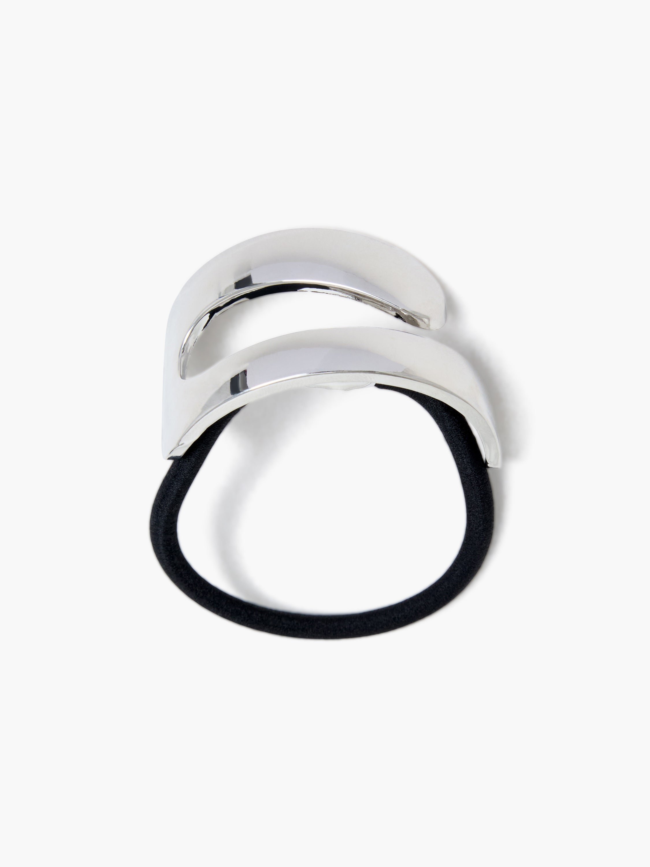 Open Metal Curve Hair Tie Bobble