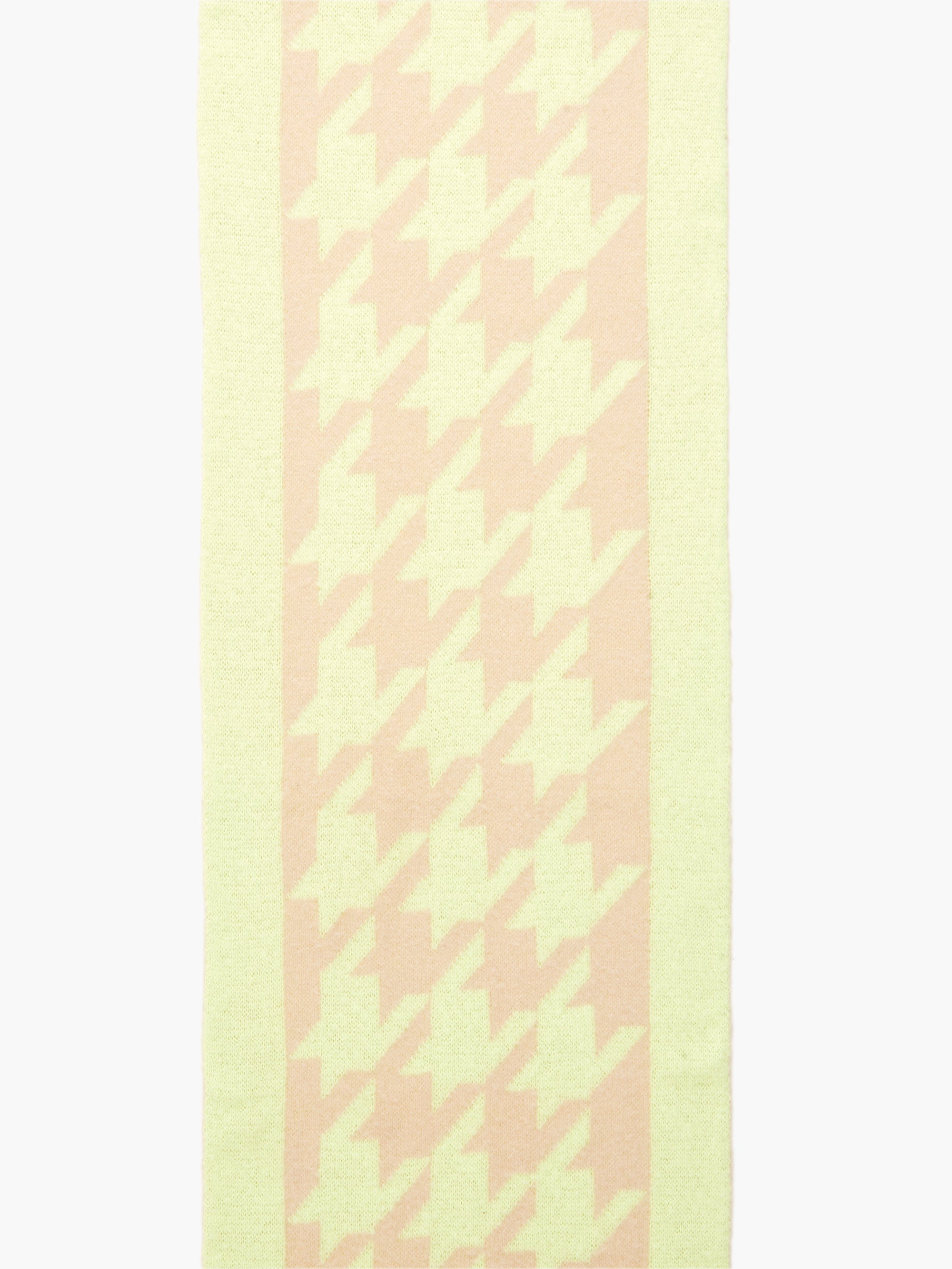 Oversized Houndstooth Scarf