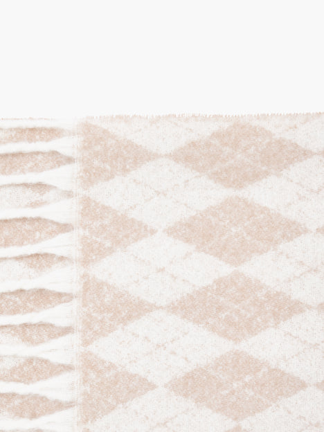 Supersoft Diamond Check Scarf