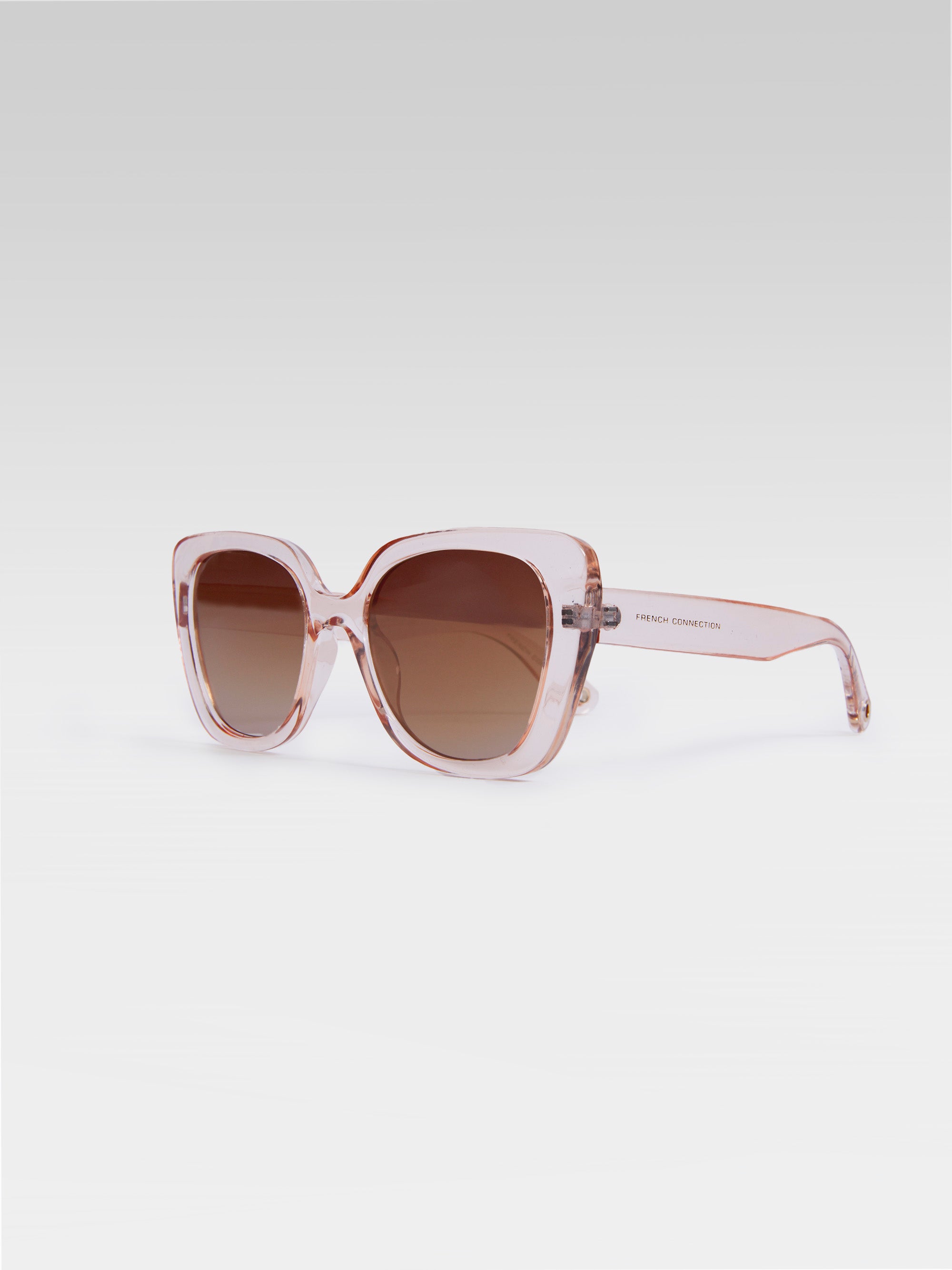 Glam Clear Cat Eye Sunglasses