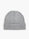 Two Tone Knit Beanie Hat