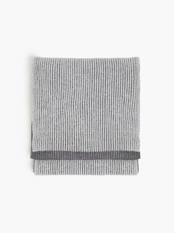 Two Tone Knit Scarf