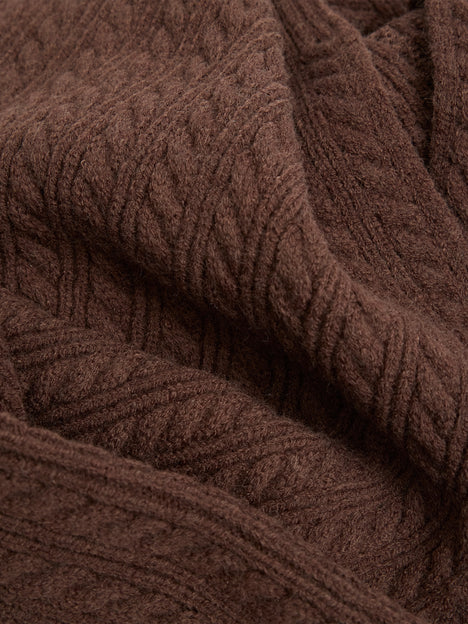 Cable Knit Scarf