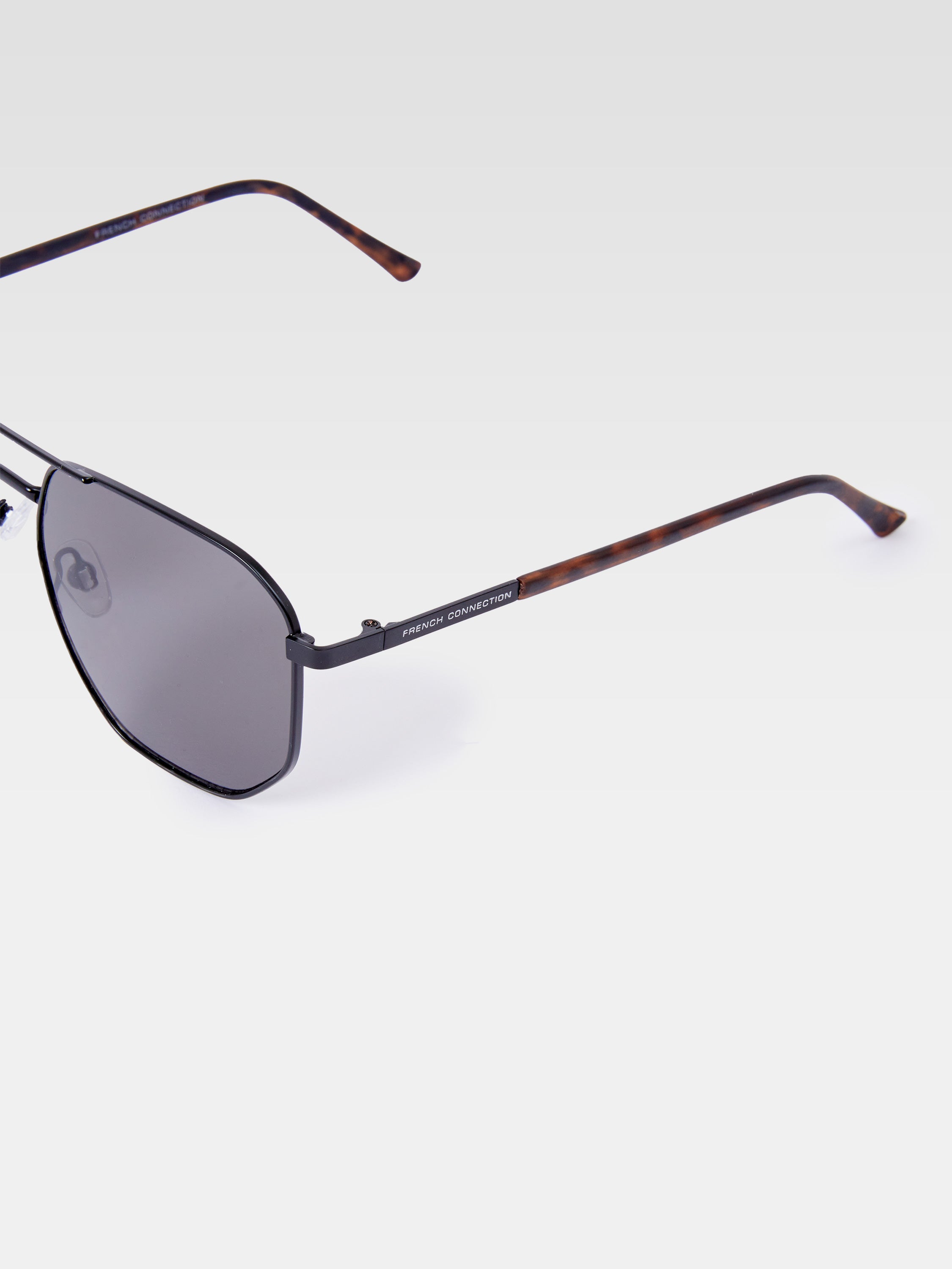 Metal D-Frame Sunglasses