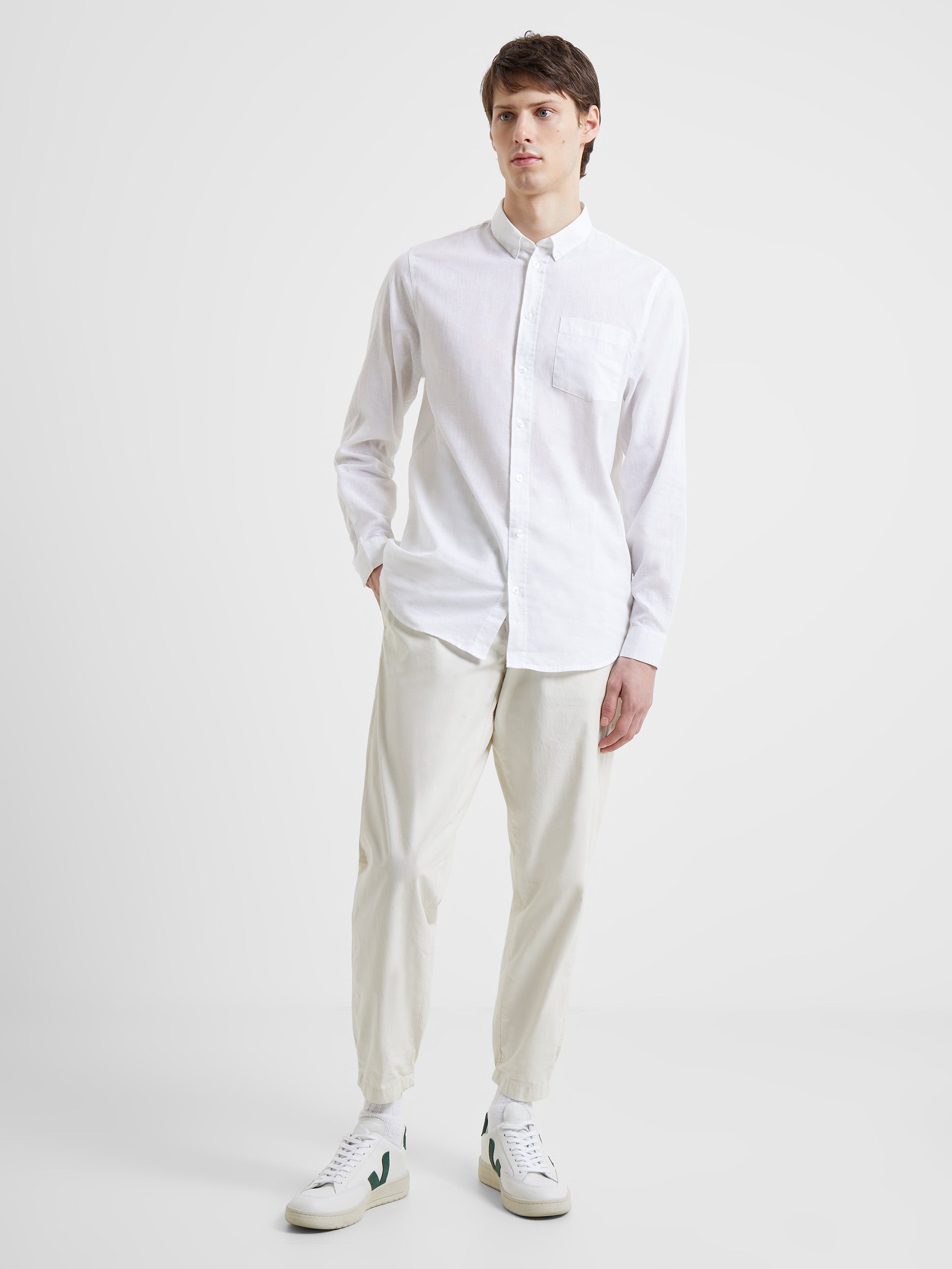 Linen Long Sleeve Shirt
