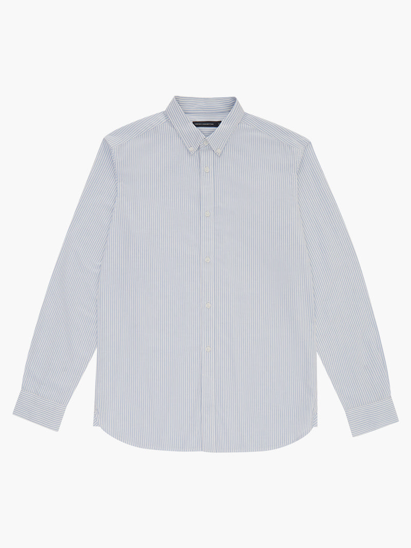 Stripe Pocket Long Sleeve Shirt