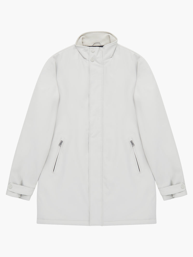 Funnel Neck Mac Coat