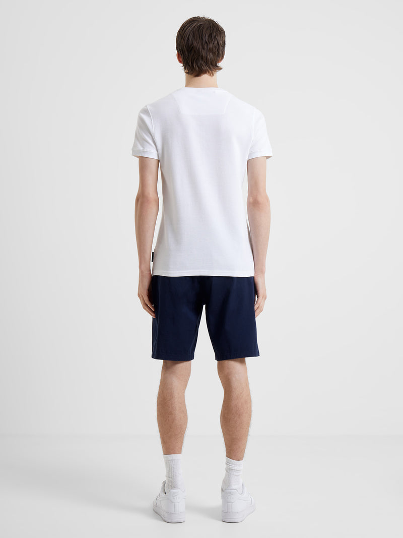 Pique Micro Henley T-Shirt