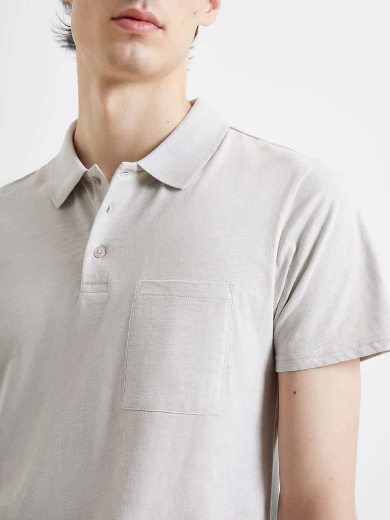Slub Pocket Polo Shirt