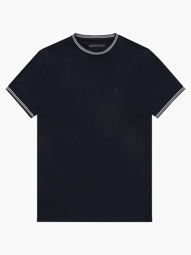 Triple Tipped Crew Neck T-Shirt