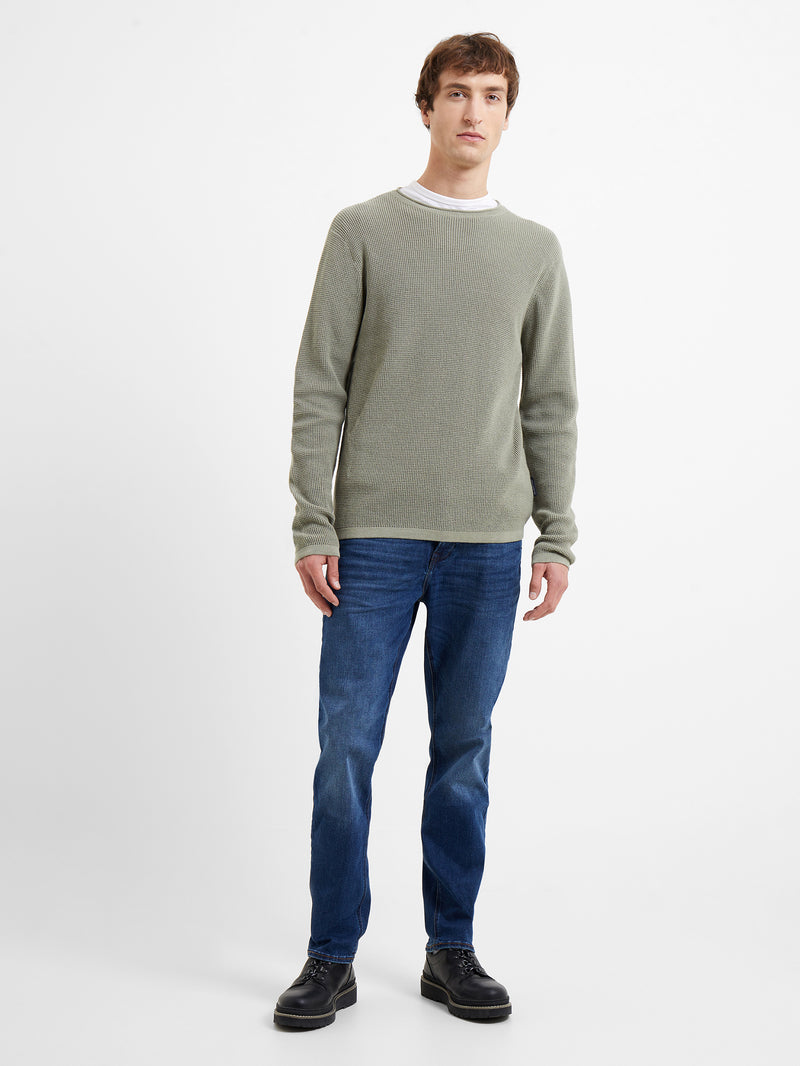 Waffle Micro Knit Jumper
