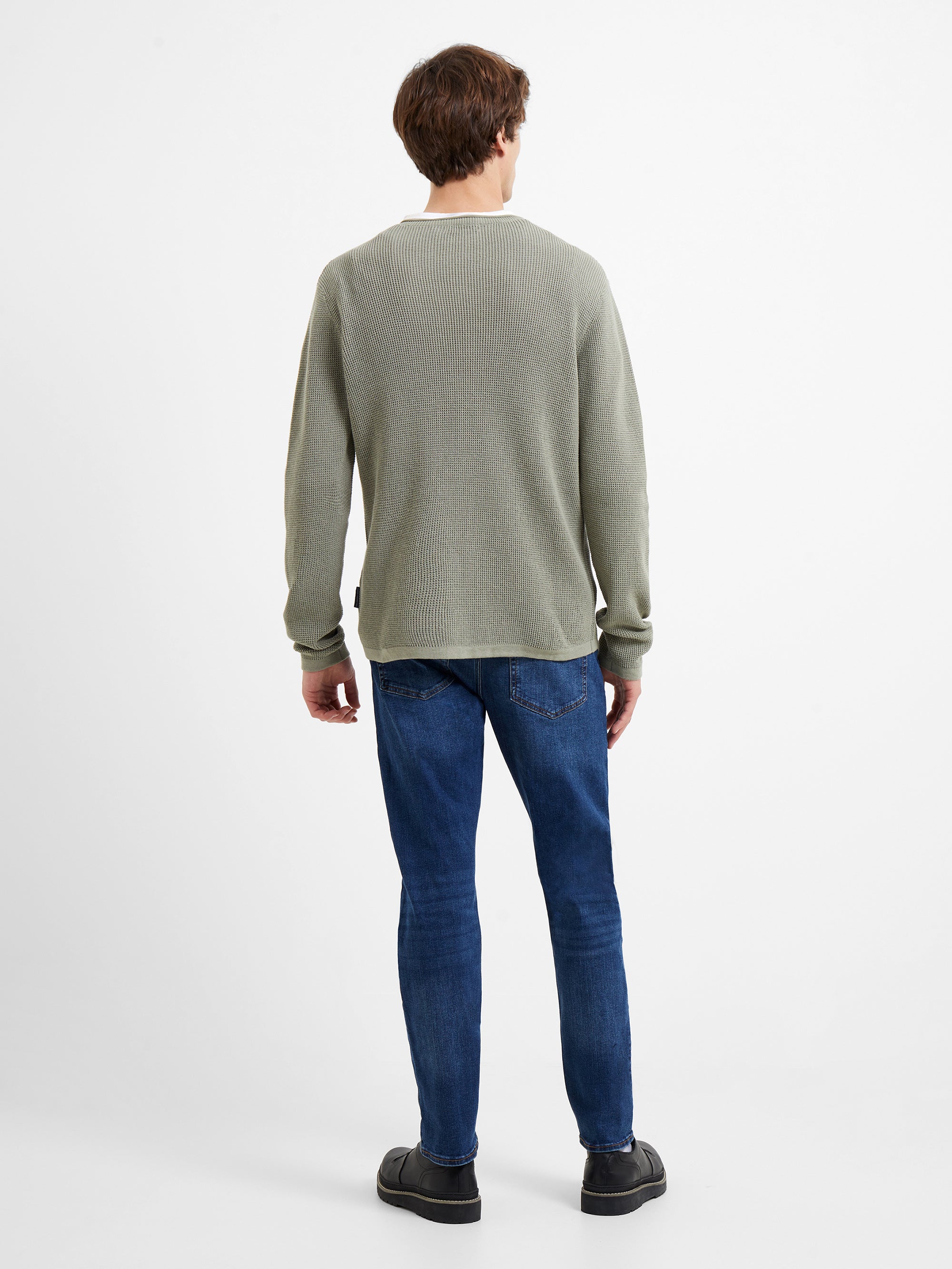 Waffle Micro Knit Jumper