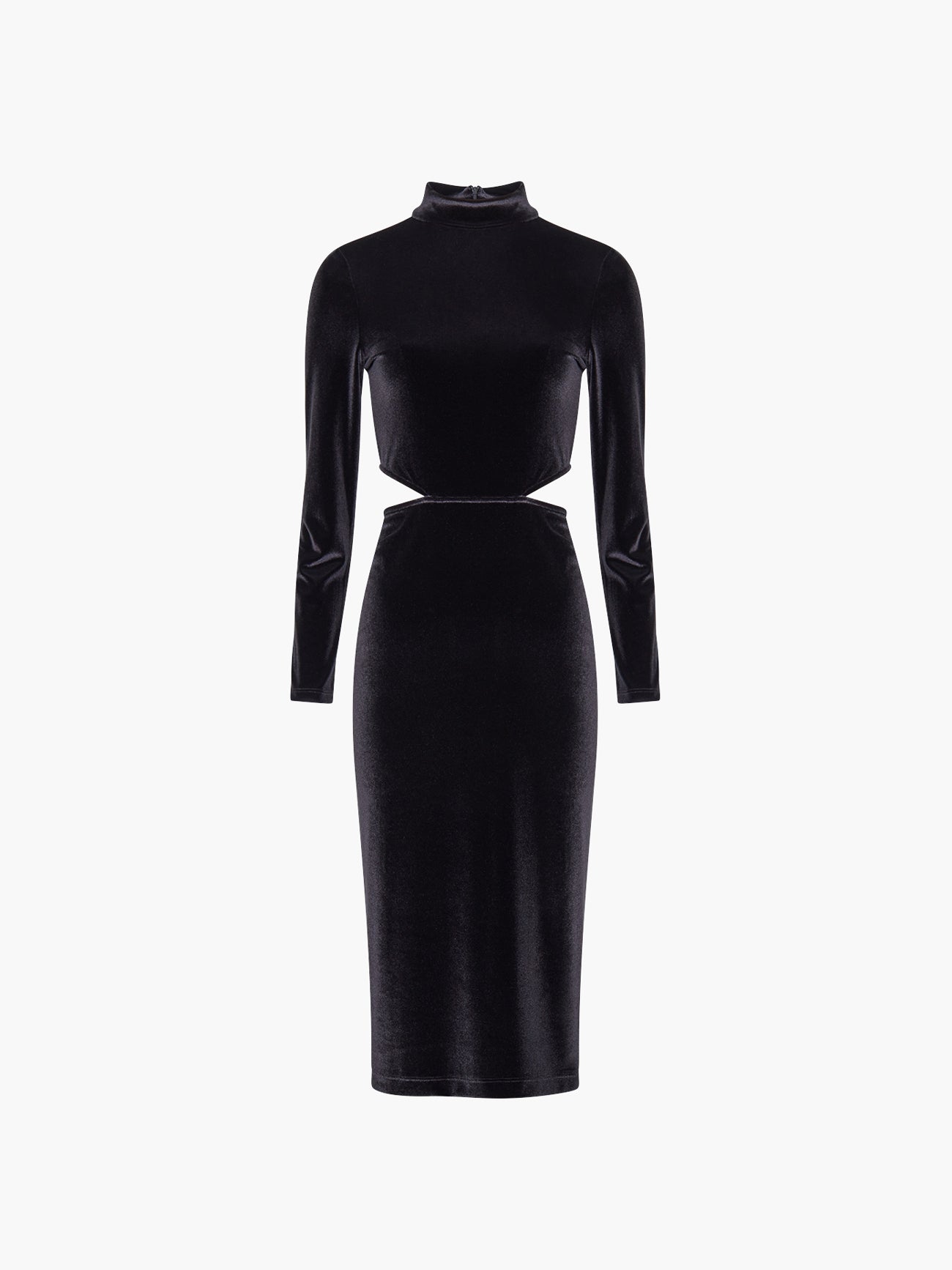 Sula Velvet Jersey Cut Out Dress