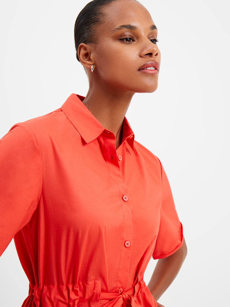 Rhodes Poplin Shirt Dress