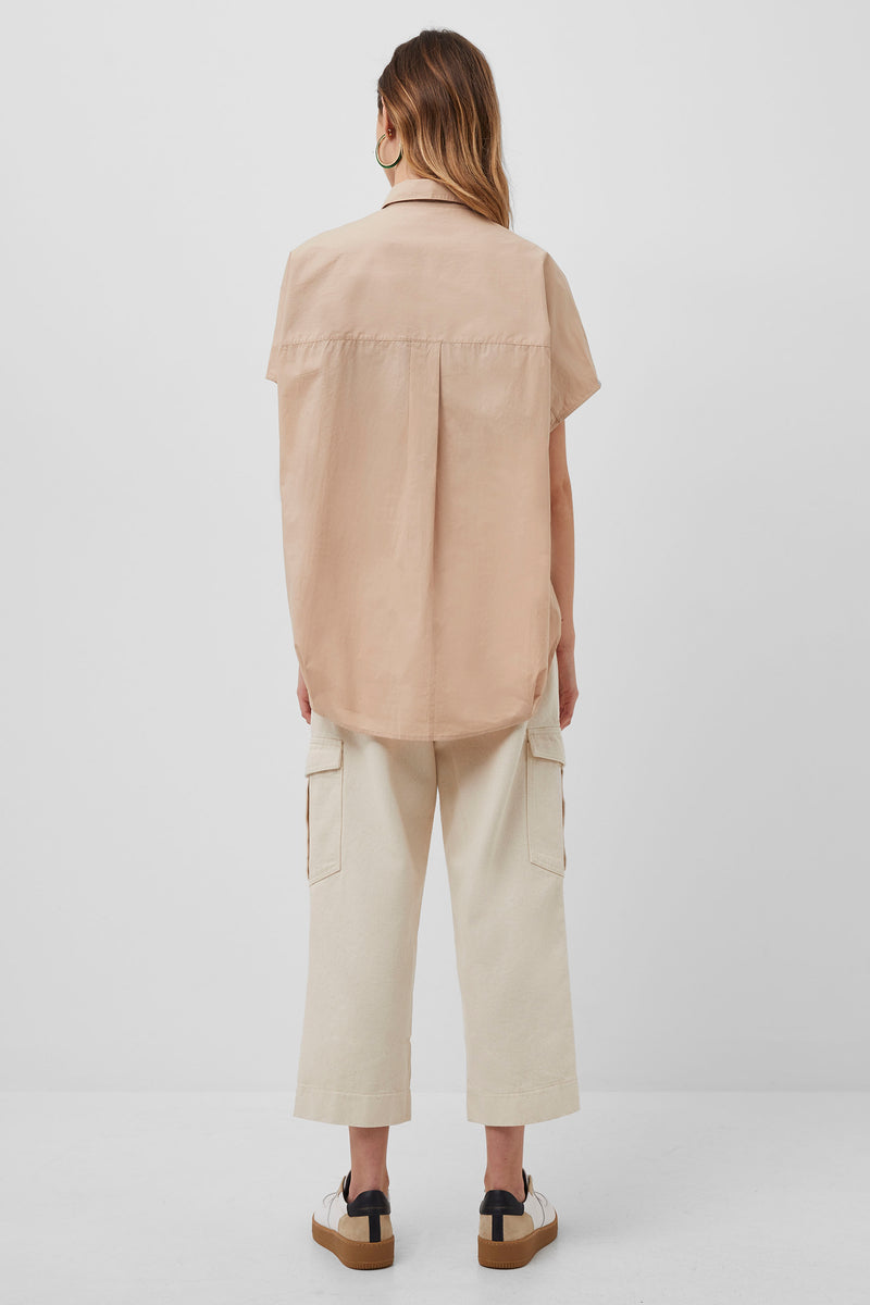 Rhodes Poplin Sleeveless Popover Shirt