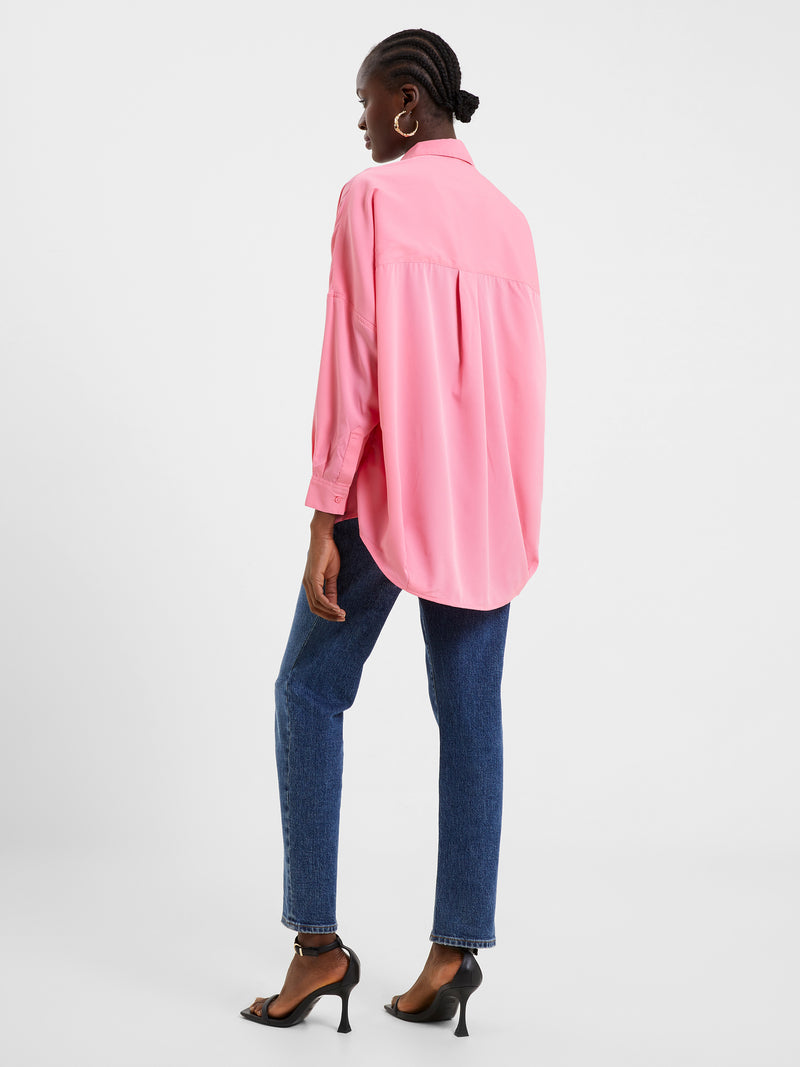 Rhodes Crepe Popover Shirt