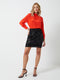 Connie Sequin Mini Skirt