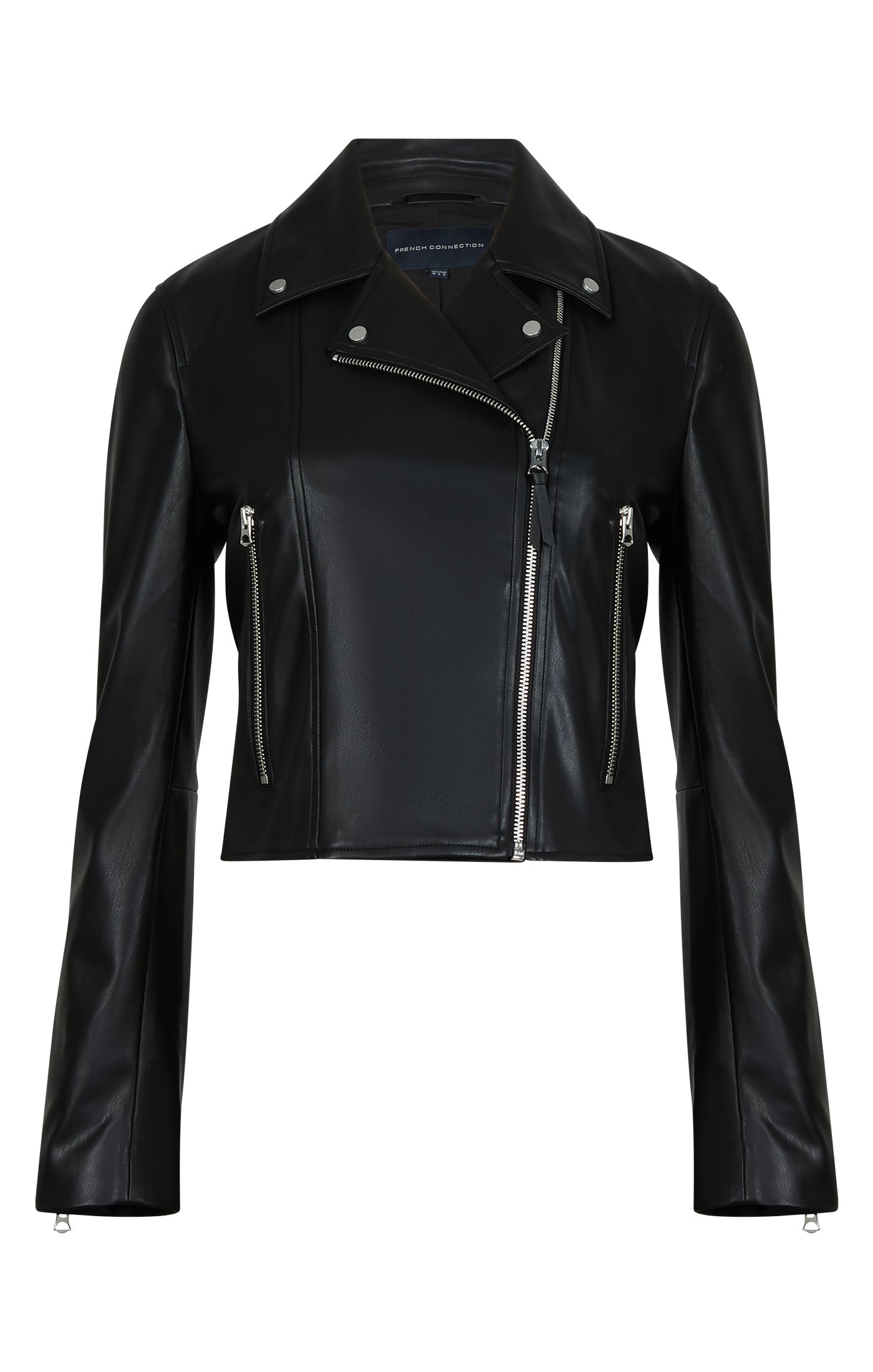Etta PU Faux Leather Biker Jacket