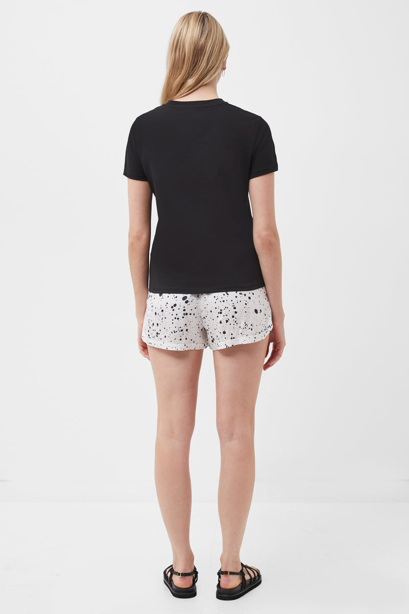 boyfit organic cotton t-shirt black