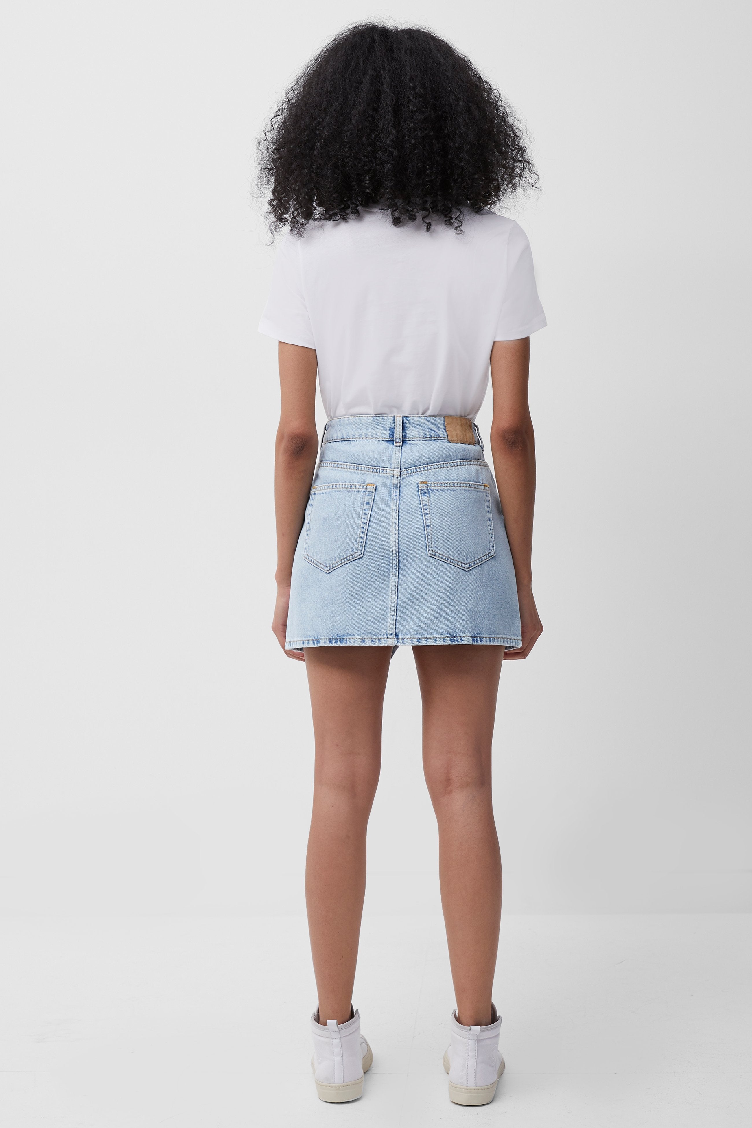 boyfit organic cotton t-shirt linen white