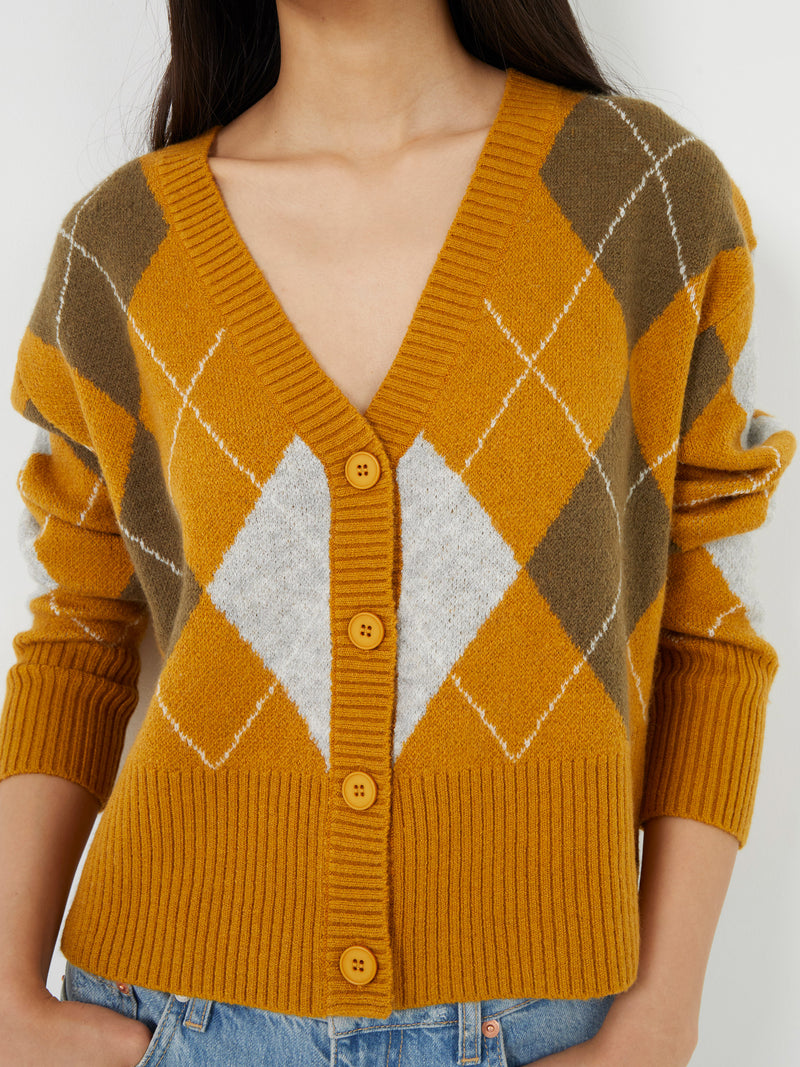 Lilija Babysoft Argyle Cardigan