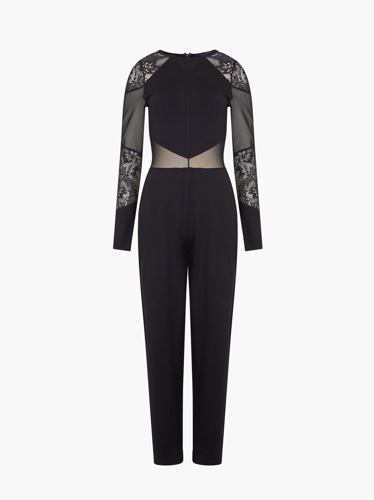 Vivien Panelled Long Sleeved Jumpsuit