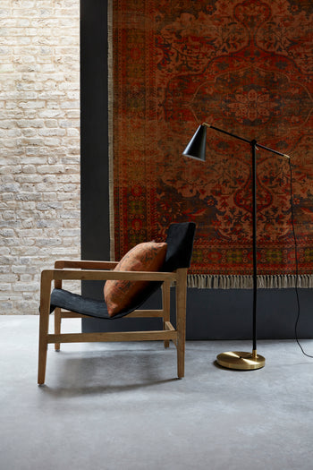 Large Recycled Spiced Ginger Rug