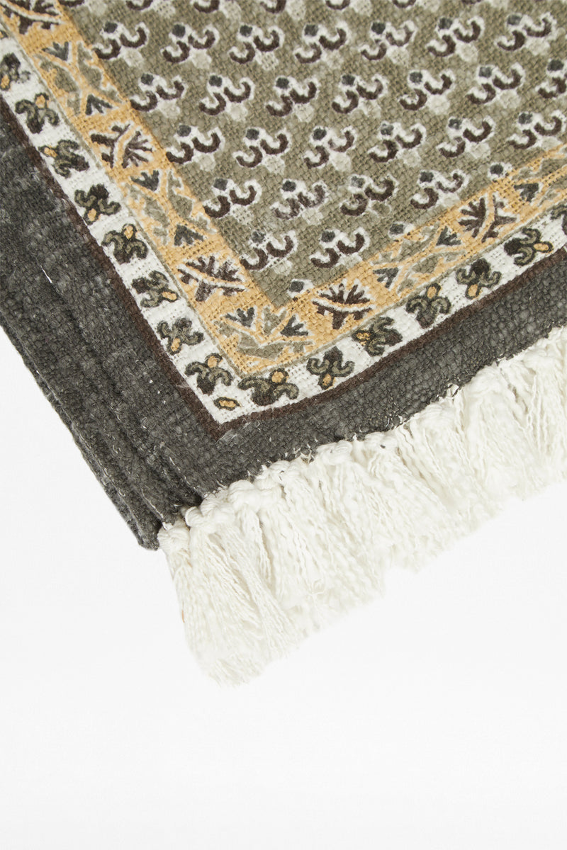 poppy field natural throw natural